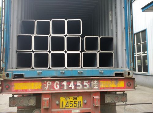 중국 소식 RHS 980 톤은 (이음새가 없는 직사각형 강철 관) Ormat의 큰 프로젝트를 위한 이스라엘에 발송했습니다!